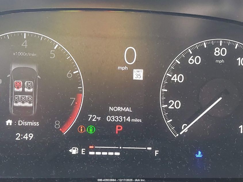 2024 Honda Civic Sport VIN: 2HGFE2F54RH521663 Lot: 43933564