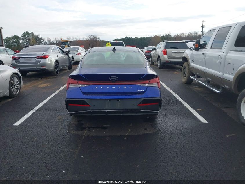 2024 Hyundai Elantra Limited VIN: KMHLP4DG1RU763671 Lot: 43933565