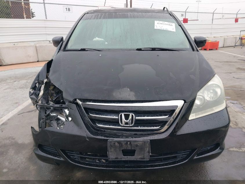 2007 Honda Odyssey Ex-L VIN: 5FNRL38787B033664 Lot: 43933566