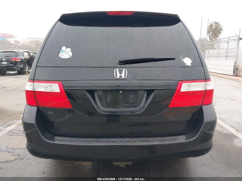 2007 Honda Odyssey Ex-L VIN: 5FNRL38787B033664 Lot: 43933566