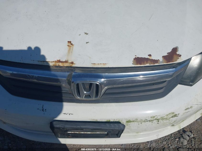 2012 Honda Civic Lx VIN: 2HGFB2F57CH300171 Lot: 43933575