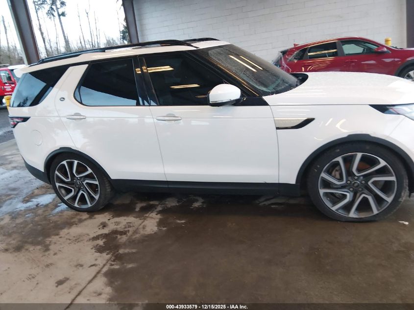 2018 Land Rover Discovery Hse Luxury VIN: SALRT2RV9JA077091 Lot: 43933579