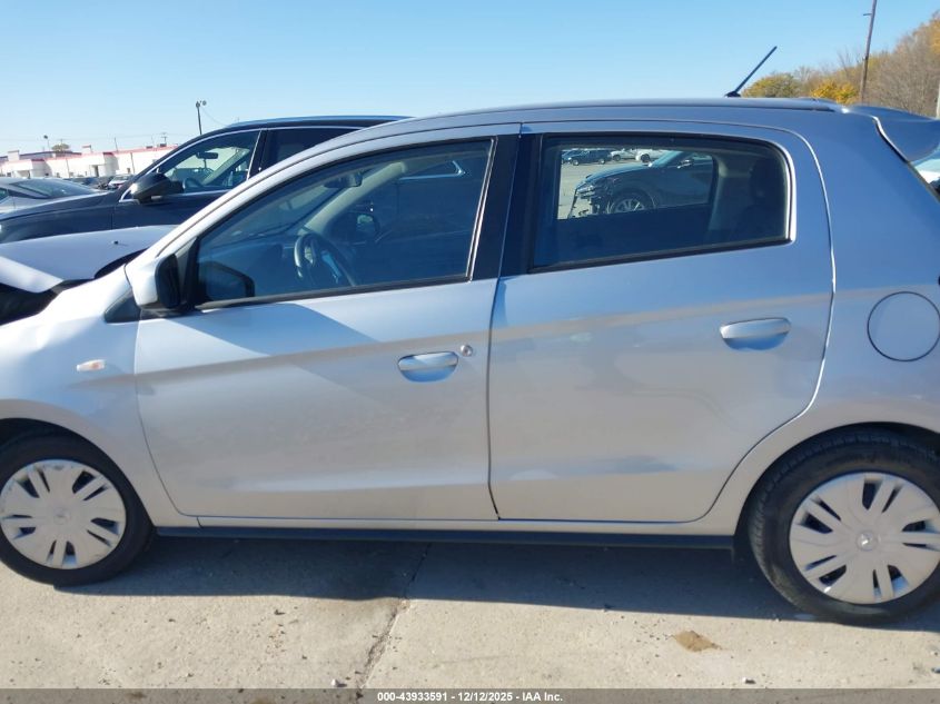 2024 Mitsubishi Mirage Es/Le VIN: ML32AUHJ7RH009788 Lot: 43933591