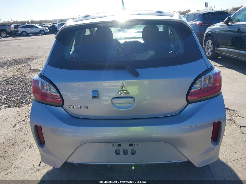 2024 Mitsubishi Mirage Es/Le VIN: ML32AUHJ7RH009788 Lot: 43933591