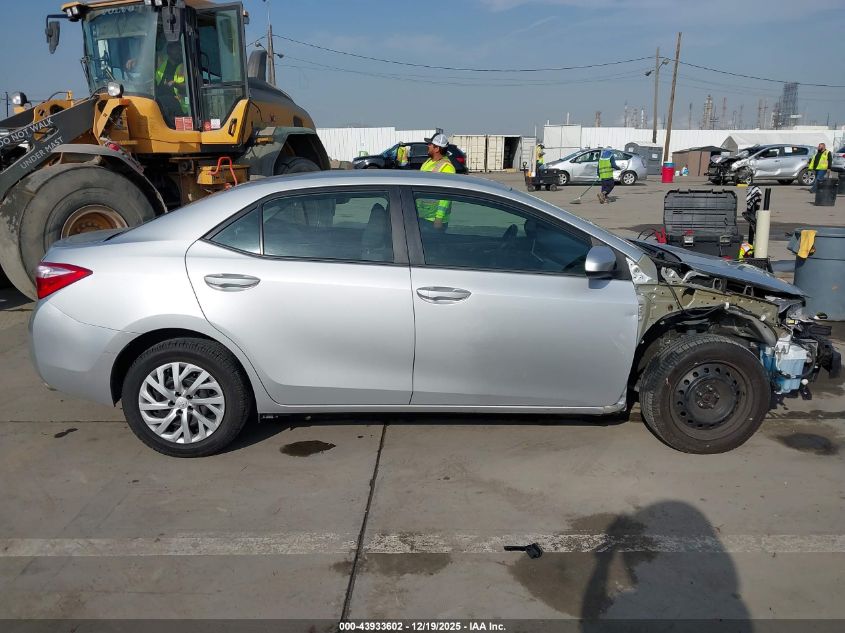 2018 Toyota Corolla Le VIN: 5YFBURHE2JP763503 Lot: 43933602