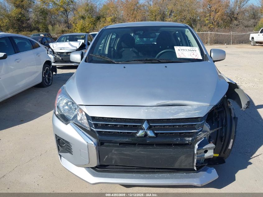 2024 Mitsubishi Mirage Es/Le VIN: ML32AUHJ6RH029207 Lot: 43933609