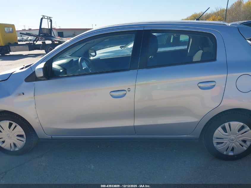 2024 Mitsubishi Mirage Es/Le VIN: ML32AUHJ6RH029207 Lot: 43933609