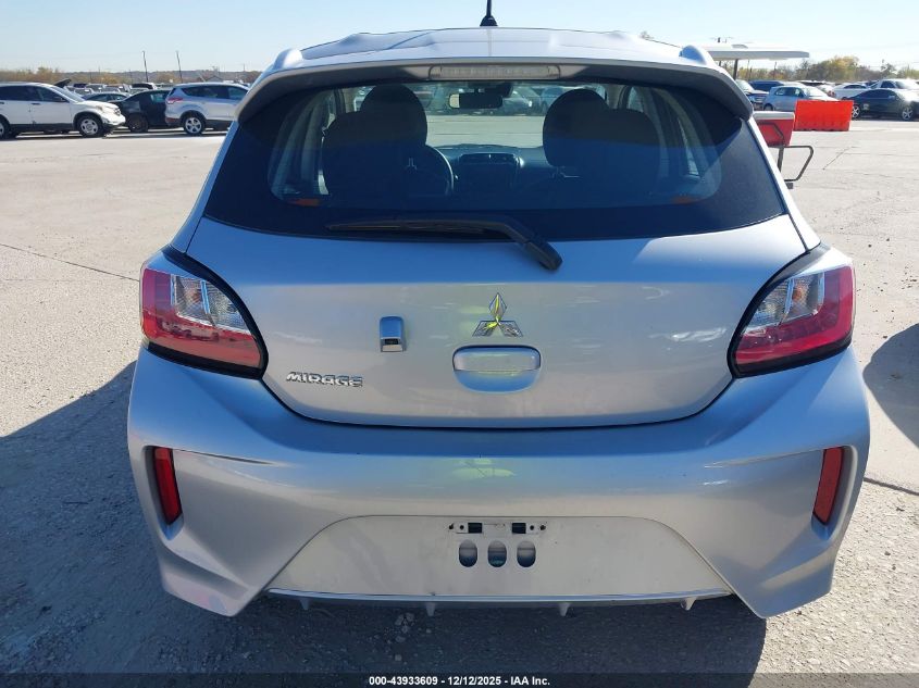 2024 Mitsubishi Mirage Es/Le VIN: ML32AUHJ6RH029207 Lot: 43933609