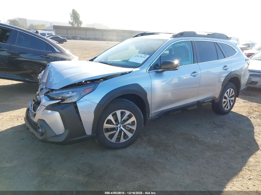 2025 Subaru Outback Premium VIN: 4S4BTACC0S3288739 Lot: 43933610