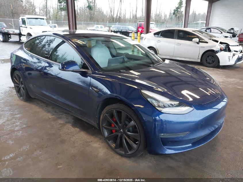 TESLA MODEL 3 LONG RANGE/PERFORMANCE