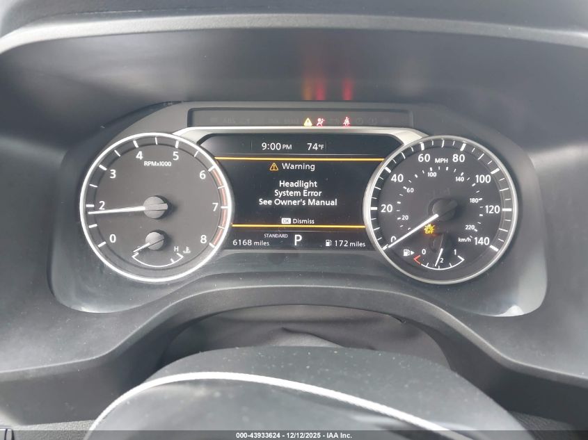 2025 Nissan Rogue Sv Fwd VIN: 5N1BT3BA9SC798597 Lot: 43933624