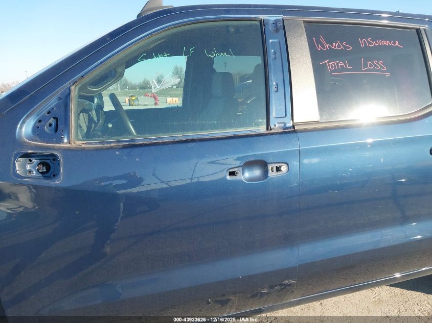 2022 Chevrolet Silverado 1500 Ltd 4Wd Short Bed Rst VIN: 1GCUYEED9NZ227211 Lot: 43933626