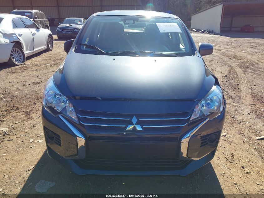 2024 Mitsubishi Mirage Es/Le VIN: ML32AUHJ7RH009967 Lot: 43933637