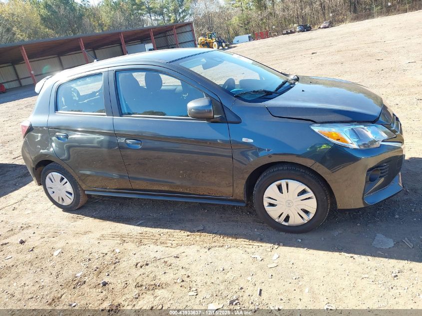 2024 Mitsubishi Mirage Es/Le VIN: ML32AUHJ7RH009967 Lot: 43933637
