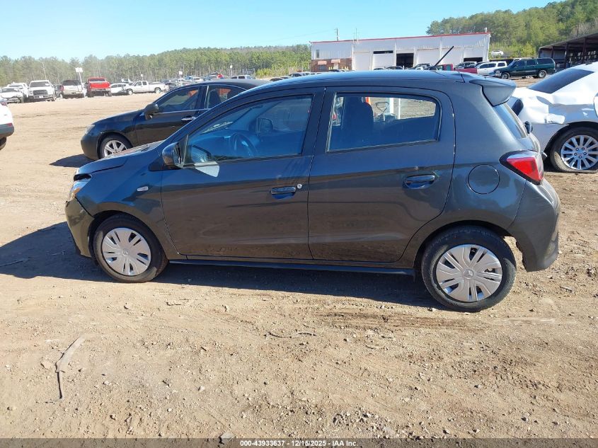 2024 Mitsubishi Mirage Es/Le VIN: ML32AUHJ7RH009967 Lot: 43933637