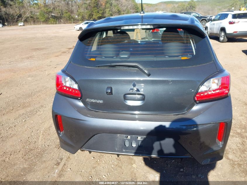 2024 Mitsubishi Mirage Es/Le VIN: ML32AUHJ7RH009967 Lot: 43933637
