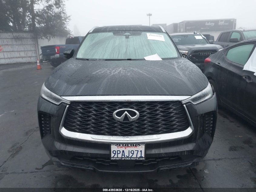 2025 Infiniti Qx60 Luxe VIN: 5N1AL1FR1SC331237 Lot: 43933638