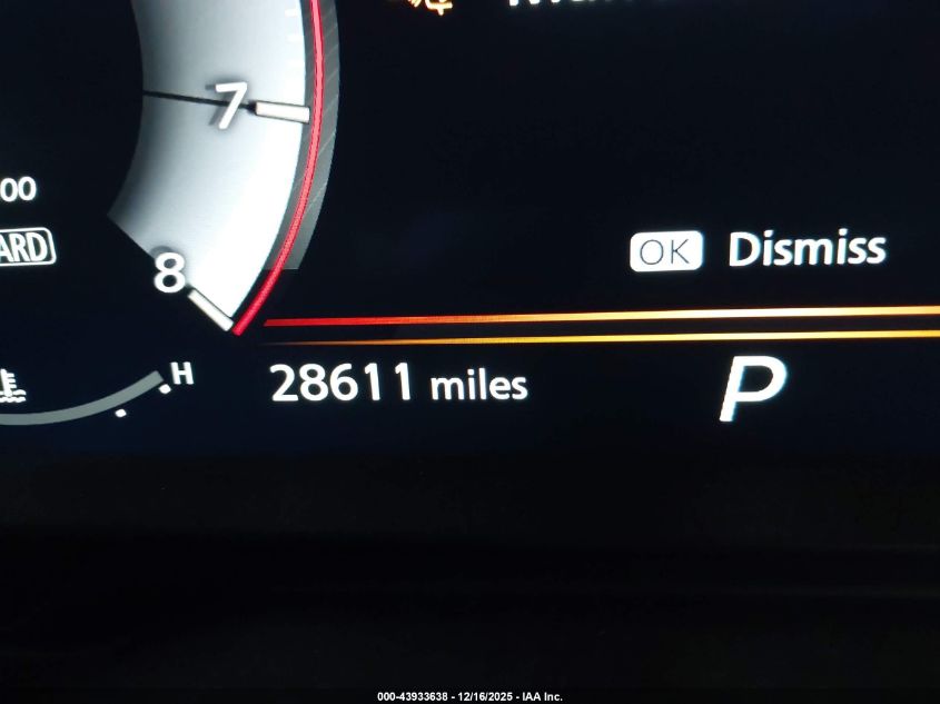 2025 Infiniti Qx60 Luxe VIN: 5N1AL1FR1SC331237 Lot: 43933638