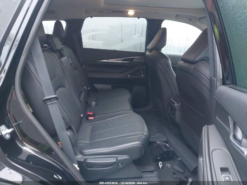 2025 Infiniti Qx60 Luxe VIN: 5N1AL1FR1SC331237 Lot: 43933638