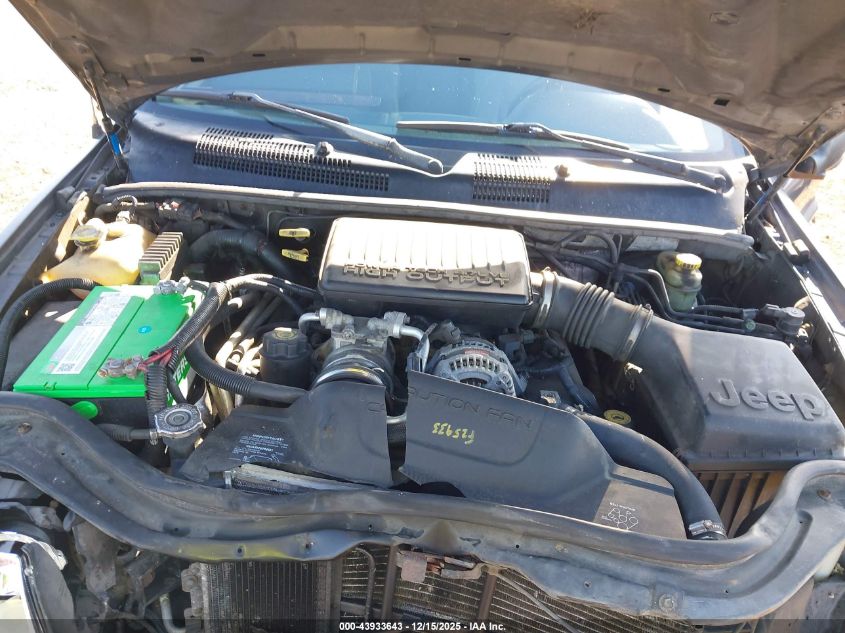 2002 Jeep Grand Cherokee Overland VIN: 1J8GW68J52C104071 Lot: 43933643