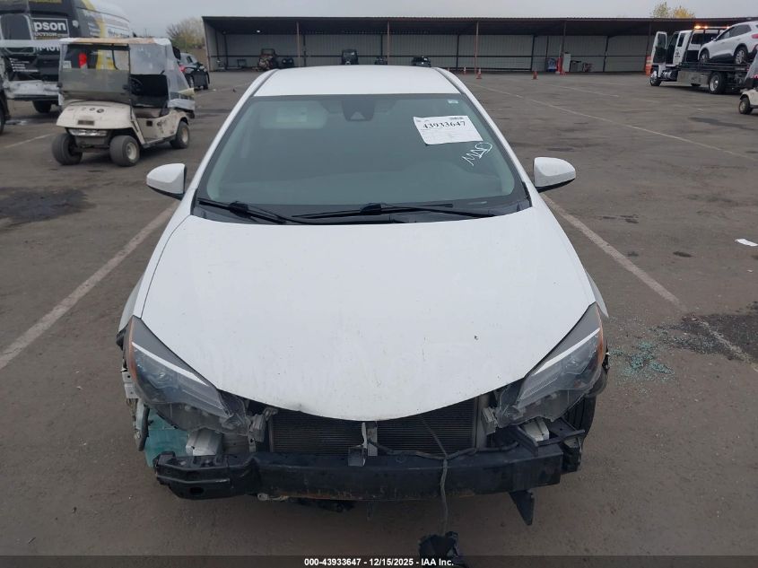 2019 Toyota Corolla Le VIN: 2T1BURHE4KC154057 Lot: 43933647