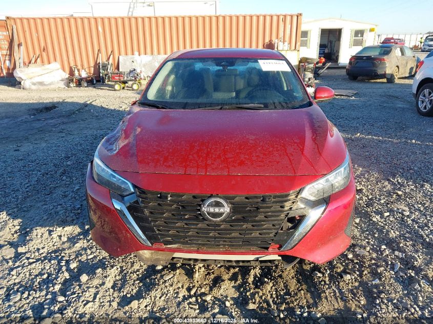 2025 Nissan Sentra Sv VIN: 3N1AB8CV7SY363735 Lot: 43933663