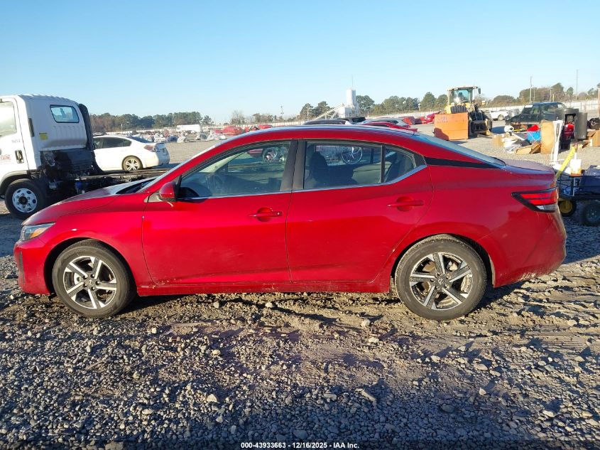 2025 Nissan Sentra Sv VIN: 3N1AB8CV7SY363735 Lot: 43933663