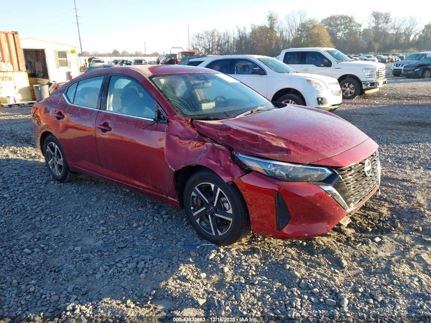 2025 Nissan Sentra Sv VIN: 3N1AB8CV7SY363735 Lot: 43933663
