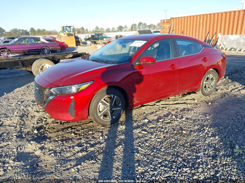 2025 Nissan Sentra Sv VIN: 3N1AB8CV7SY363735 Lot: 43933663