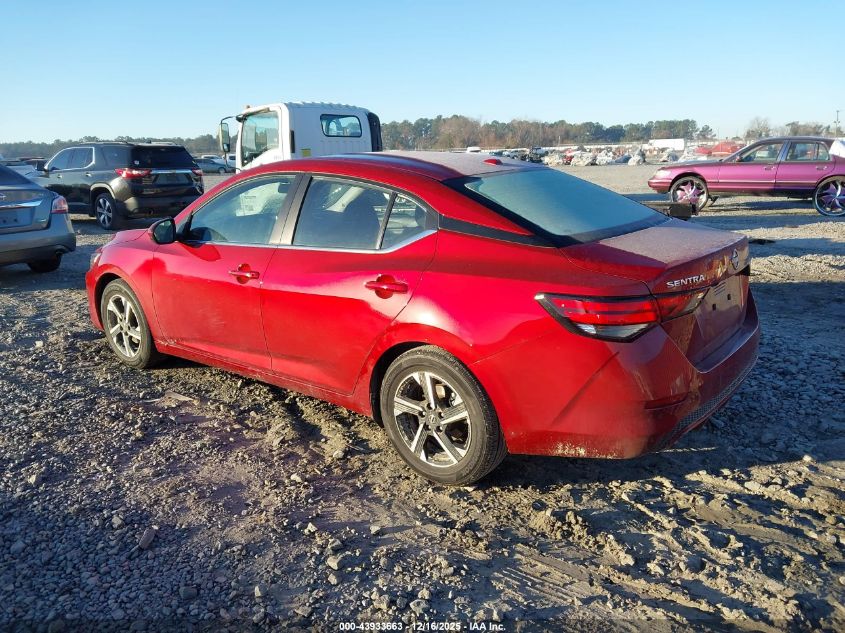 2025 Nissan Sentra Sv VIN: 3N1AB8CV7SY363735 Lot: 43933663