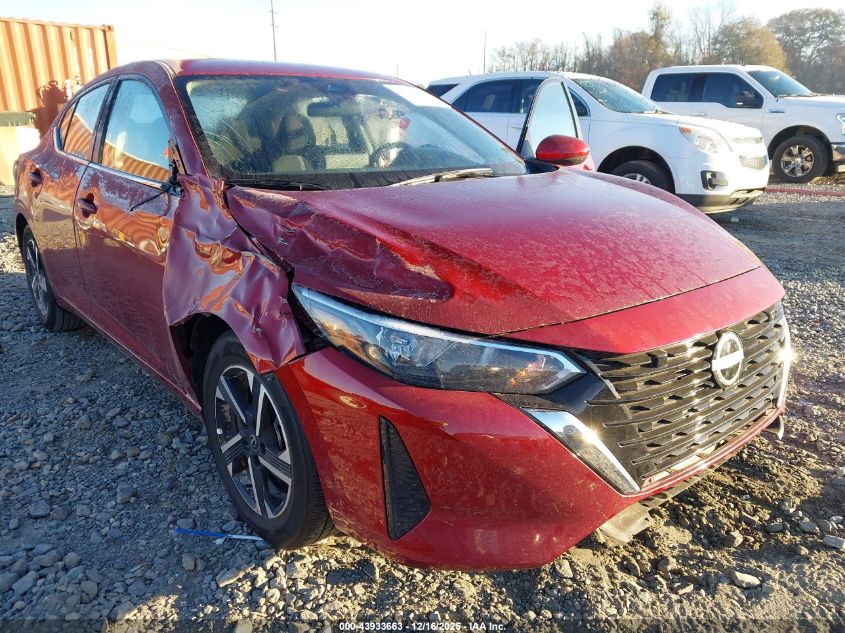 2025 Nissan Sentra Sv VIN: 3N1AB8CV7SY363735 Lot: 43933663