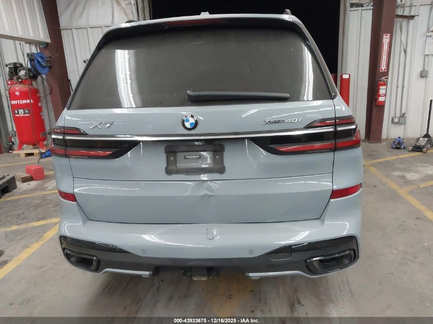 2023 BMW X7 xDrive40I VIN: 5UX23EM05P9R58577 Lot: 43933675