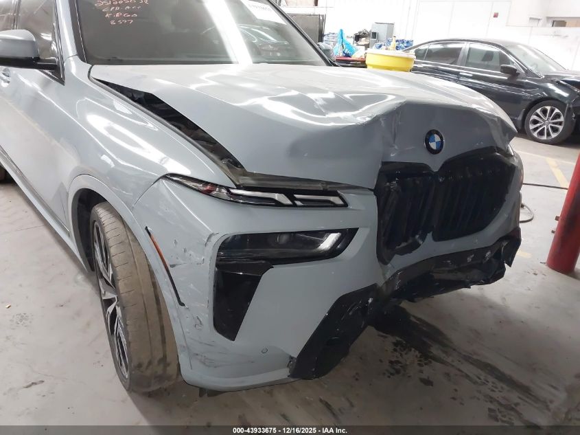 2023 BMW X7 xDrive40I VIN: 5UX23EM05P9R58577 Lot: 43933675
