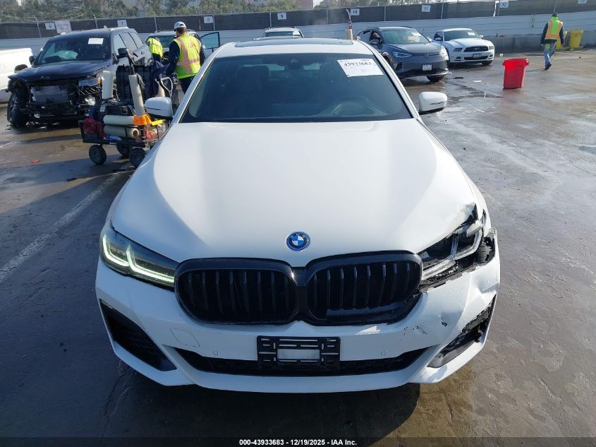 2022 BMW 530E VIN: WBA13AG04NCK75459 Lot: 43933683