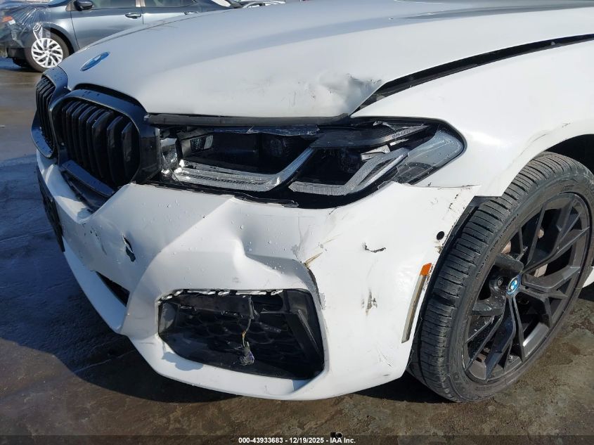2022 BMW 530E VIN: WBA13AG04NCK75459 Lot: 43933683