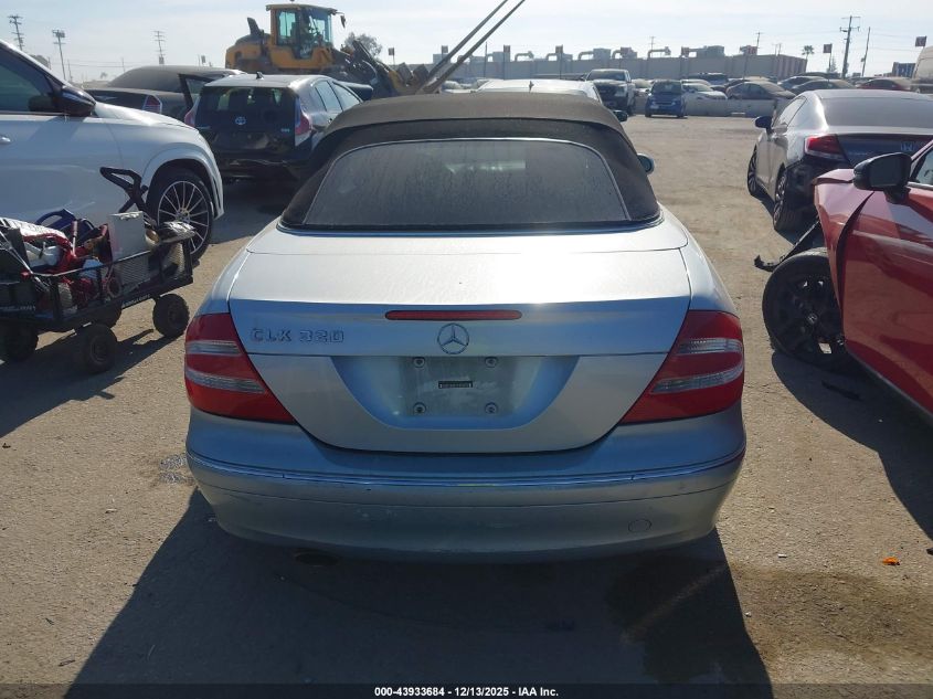 2005 Mercedes-Benz Clk 320 VIN: WDBTK65G15T046909 Lot: 43933684