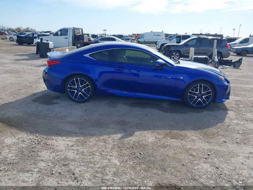 2016 Lexus Rc 200T VIN: JTHHA5BC7G5002313 Lot: 43933694