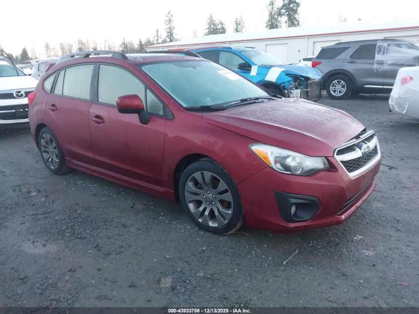 SUBARU IMPREZA 2.0I SPORT LIMITED