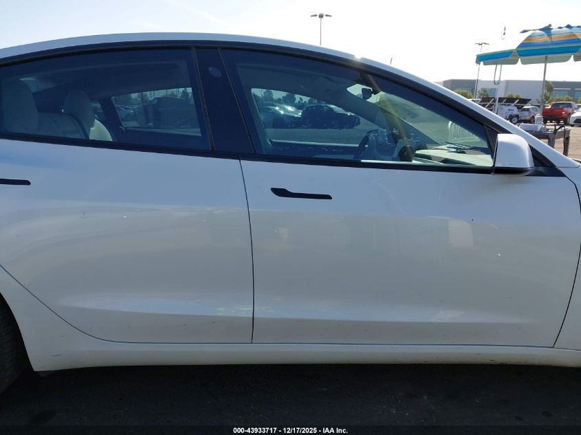 2021 Tesla Model 3 Long Range Dual Motor All-Wheel Drive VIN: 5YJ3E1EB0MF035692 Lot: 43933717