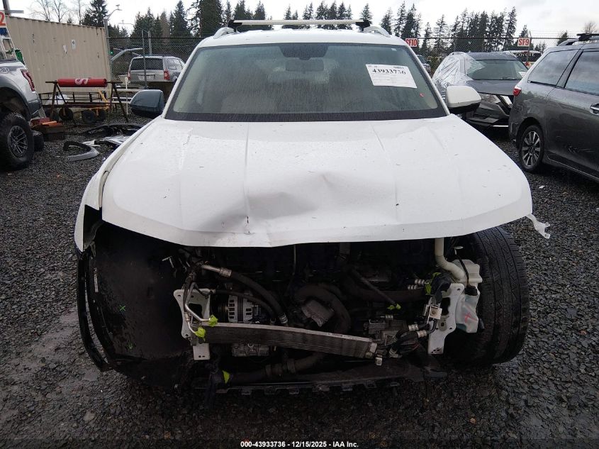 2018 Volkswagen Atlas 3.6L V6 Se VIN: 1V2KR2CA7JC542032 Lot: 43933736