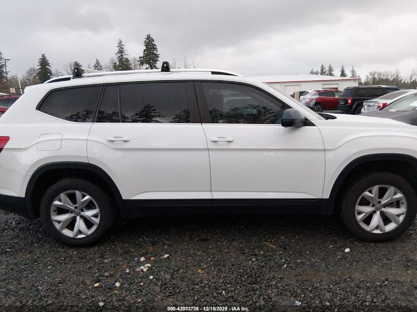 2018 Volkswagen Atlas 3.6L V6 Se VIN: 1V2KR2CA7JC542032 Lot: 43933736