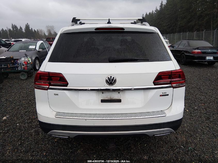 2018 Volkswagen Atlas 3.6L V6 Se VIN: 1V2KR2CA7JC542032 Lot: 43933736
