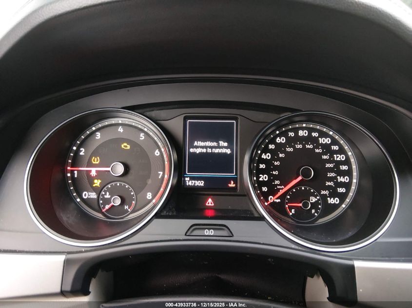 2018 Volkswagen Atlas 3.6L V6 Se VIN: 1V2KR2CA7JC542032 Lot: 43933736