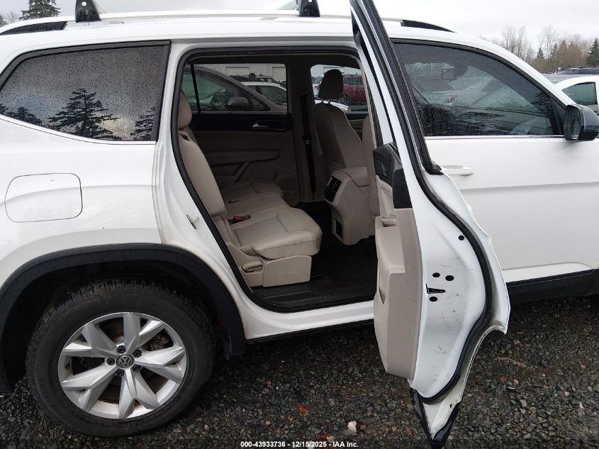 2018 Volkswagen Atlas 3.6L V6 Se VIN: 1V2KR2CA7JC542032 Lot: 43933736