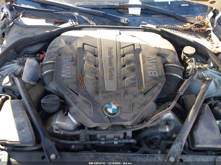 2013 BMW 650I Gran Coupe xDrive VIN: WBA6B4C59DD098329 Lot: 43933743