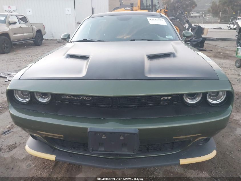 2020 Dodge Challenger Gt 50Th Anniversary VIN: 2C3CDZJG9LH179645 Lot: 43933759
