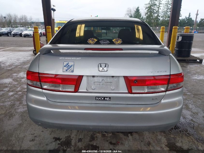 2004 Honda Accord 2.4 Lx VIN: 1HGCM553X4A105597 Lot: 43933765