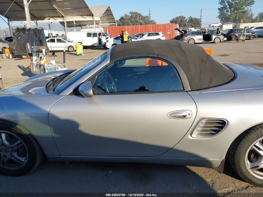 2004 Porsche Boxster VIN: WP0CA29804U620960 Lot: 43933768