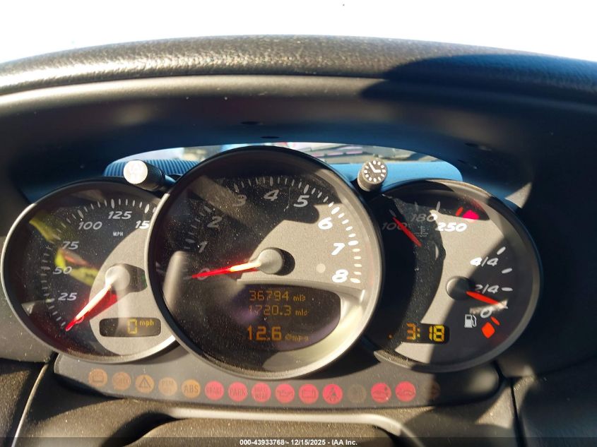 2004 Porsche Boxster VIN: WP0CA29804U620960 Lot: 43933768