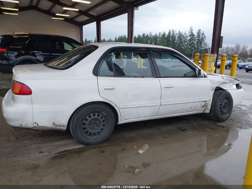 1998 Toyota Corolla Le VIN: 1NXBR18E7WZ001423 Lot: 43933776